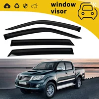 Подходит для Toyota HILUX PICK 1989-2012 годов выпуска: дефлекторы дождя, дефлекторы дверей, дефлекторы окон, модифицированные дефлекторы.