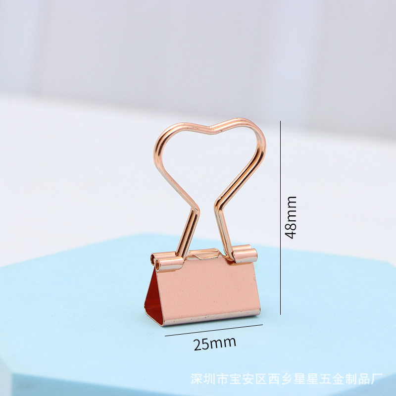 25mm 로즈 골드 러브