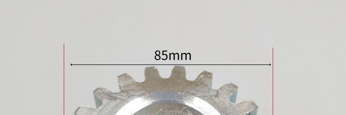 Motor gear 19, thickened iron door, sliding door integrated machine, electric accessories, door opener, widened rack, in stock