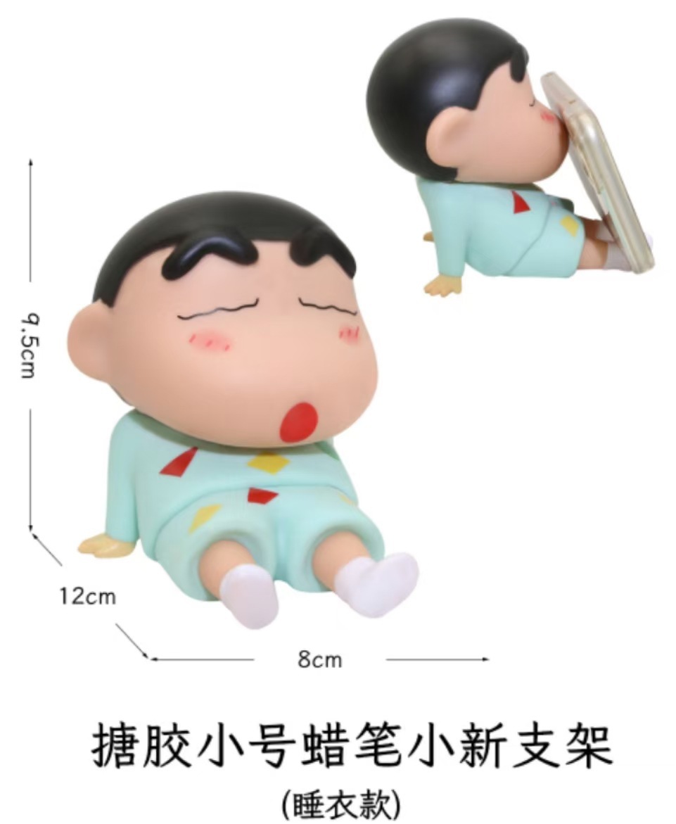 Pijamas clásicos, muñecos pequeños nuevos, soportes para teléfonos móviles perezosos de anime, adornos de escritorio, modelos de figuras de moda