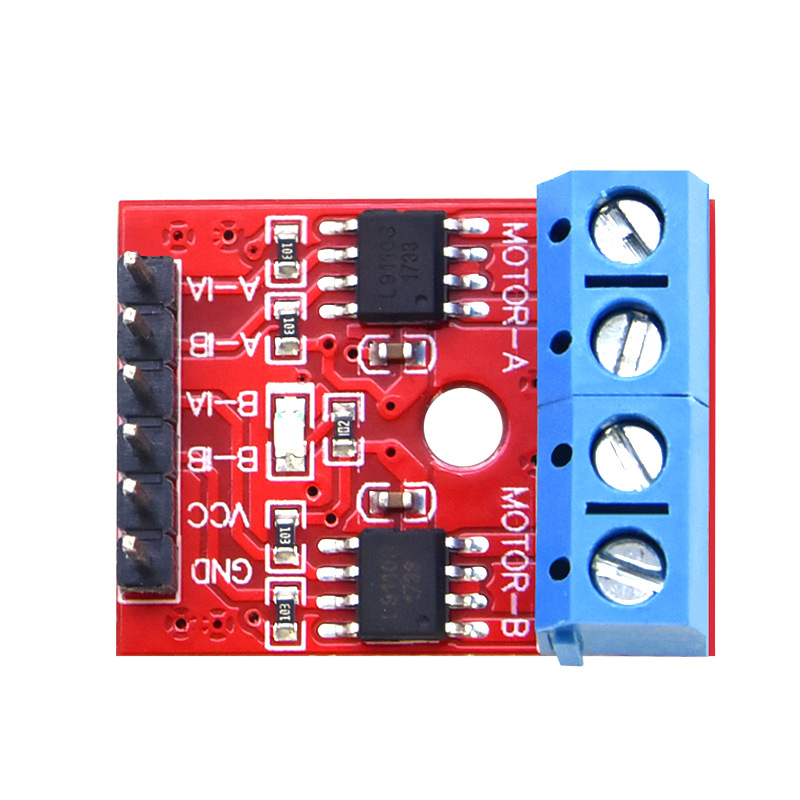 L9110S两路直流步进电机模块H桥驱动扩展板适用Arduino高精度