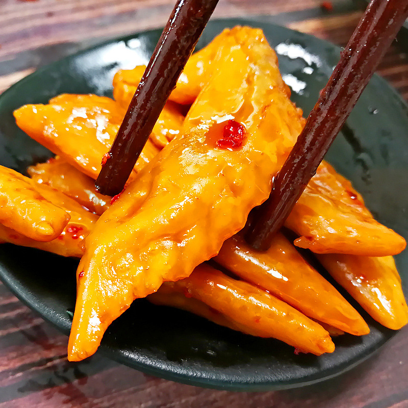 湘山红柠檬鸡翅尖鸡肉卤味肉类休闲食品零食小吃翅根熟食夜宵充饥