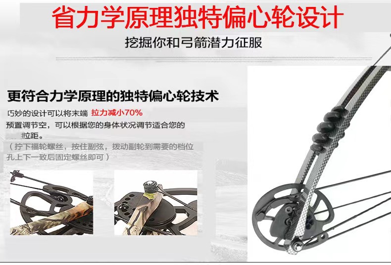 军兴星辰复合弓 箭馆射箭弓箭射鱼器滑轮机械运动户外体育健身弓详情31