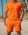 Orange with Cyan Logo