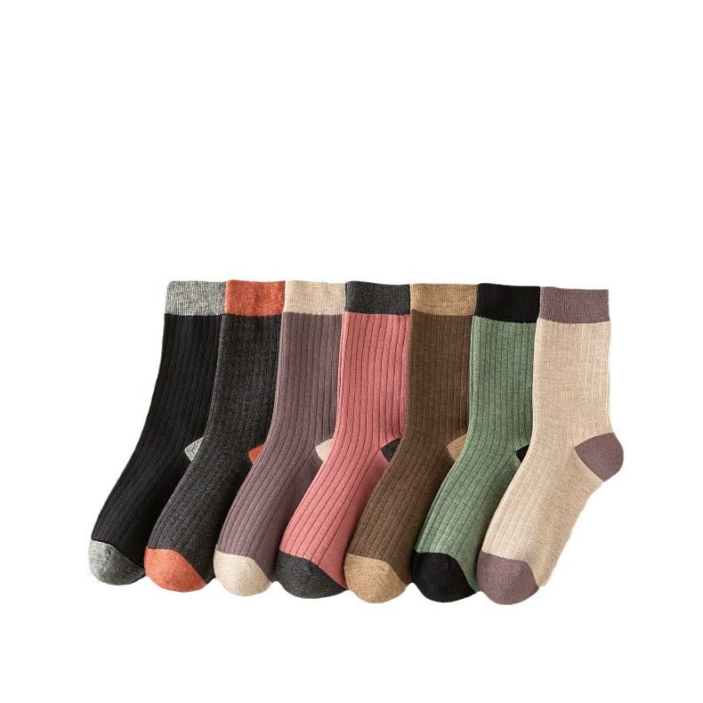 Плотность, высококачественные демисезонные knee socks, середина длины