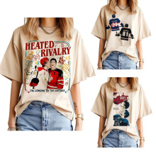 Heated Rivalry T-shirt Female Hot Book Movie Comfortable