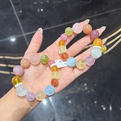 天然水晶マルチドーパミンブレスレットシトリンシュガーキューブフラワーオパールスターアメジストアクアマリンドーパミンキャンディブレスレット