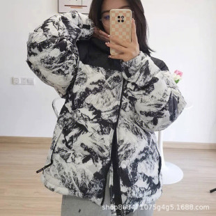 Putian High Version 1996 Snow Mountain Three Generation Down Jacket American Version 700 Men and Women Couple One Generation Bread Jacket