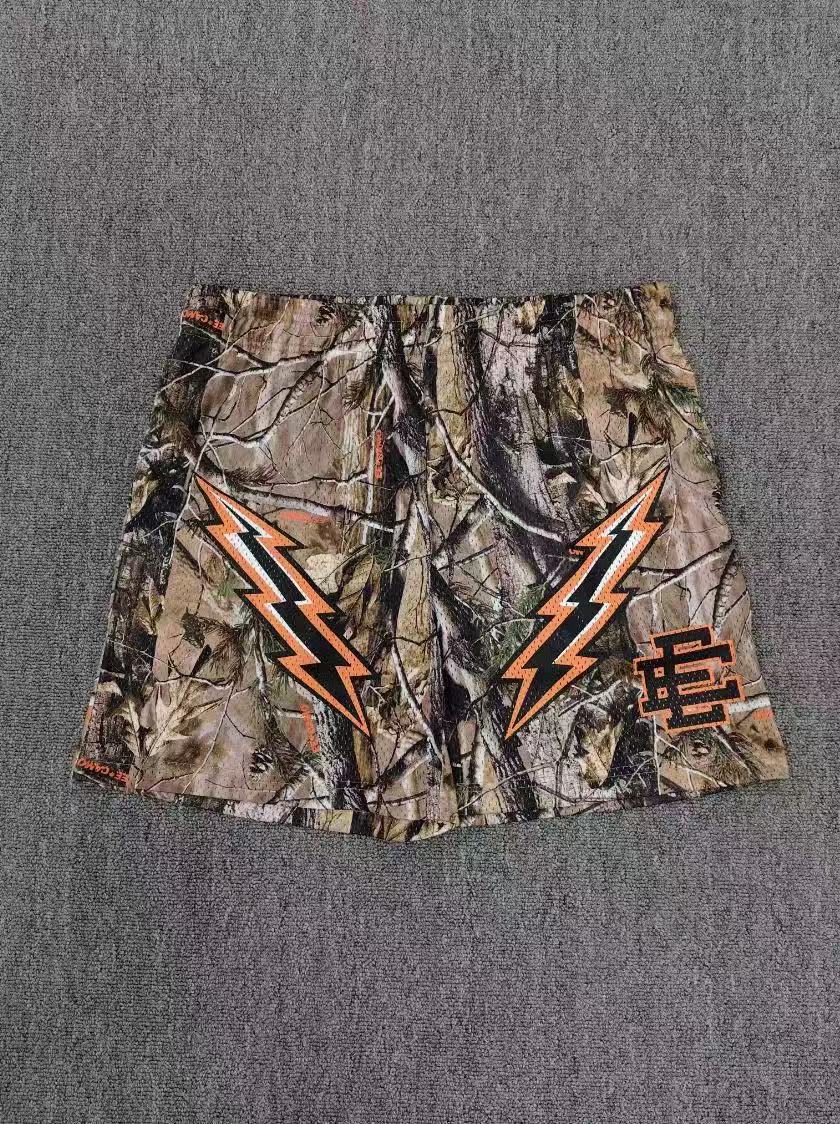 Eric Emanuel Basic Basketball Shorts Mesh RealTree Camo Brown
