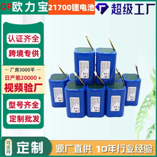 21700锂电池组适用扫地机医疗蚊拍筋膜枪电子玩具枪充气泵锂电池