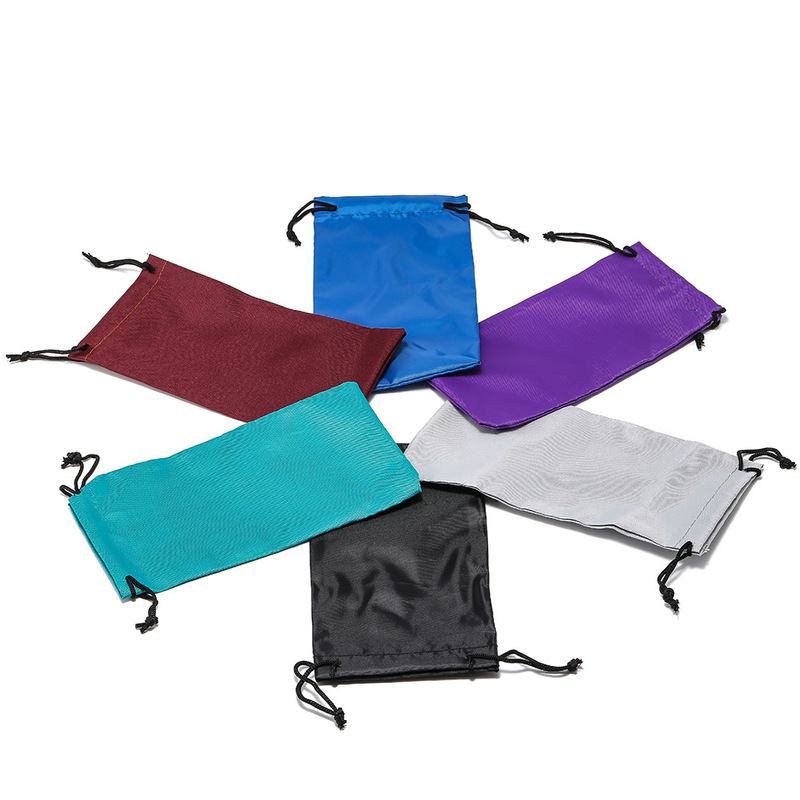 Dropshipping Zipper Box with Hook, Anti-Pressure Glasses Case, Leather Box Set, Multi-Color Glasses Bag, Glasses Cloth, Screwdriver