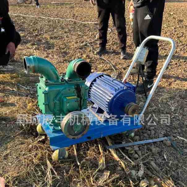 新款直吸干湿两用电机抽粪泵养殖场淤泥浆强力抽粪泵真空吸粪泵