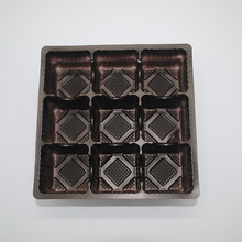 厂家包装定选制作各类巧克力 饼干食品礼盒内衬 PS塑料内托 包装