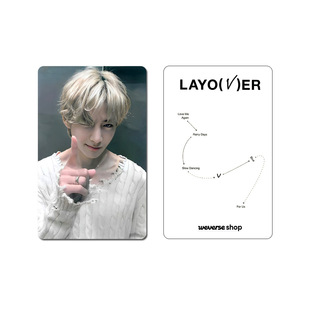 Bullet-proof Youth League Jin Taiheng V personal solo album WVS special card White card