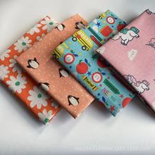 亚麻面料 麻布印花 花色齐全 桌布  束口袋 猫窝狗窝