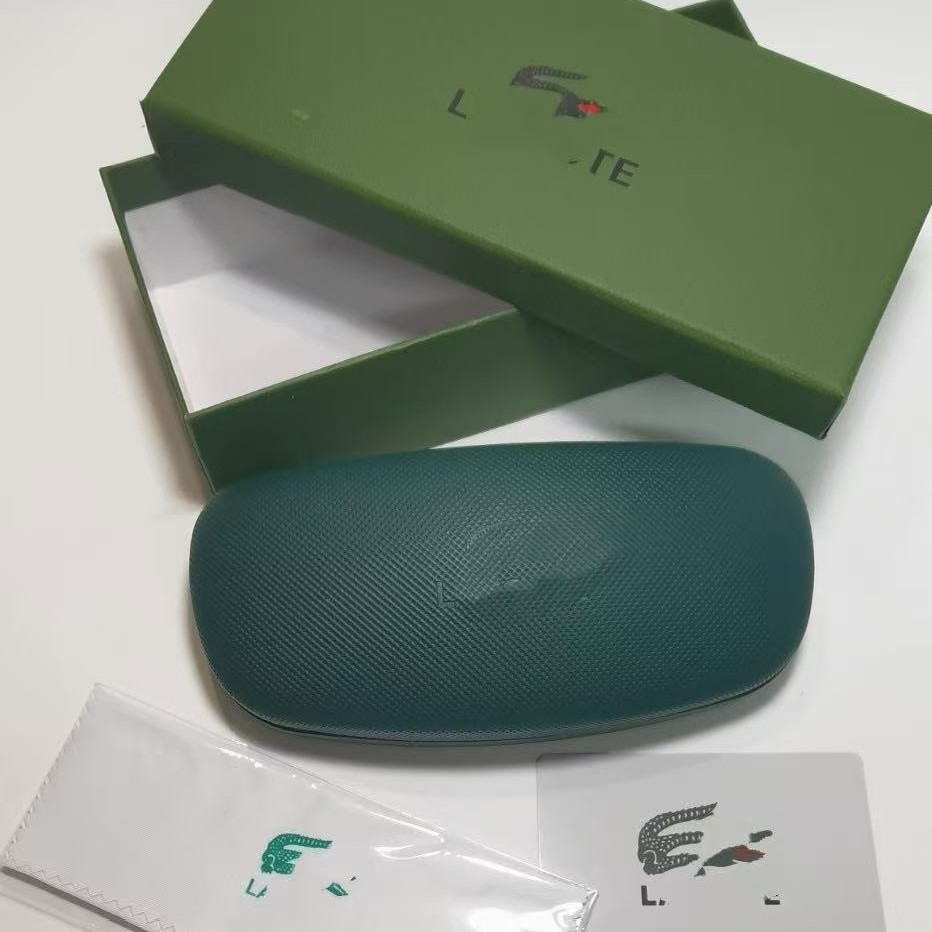 Inventario al por mayor nueva caja de gafas de alta calidad, caja de gafas de sol de alta gama, caja de gafas de sol, caja de paquete completa