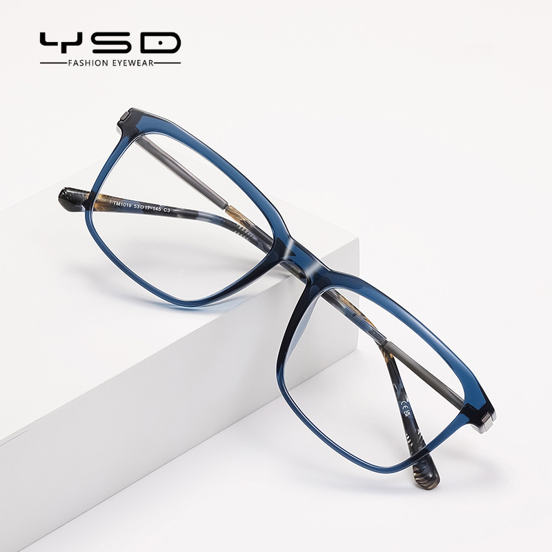 Ls213 Export Tr Glasses Frame Square High-End Optical Men's and Women's Casual Glasses Frame Can Be Equipped with Multi-Color New Mixed Batch