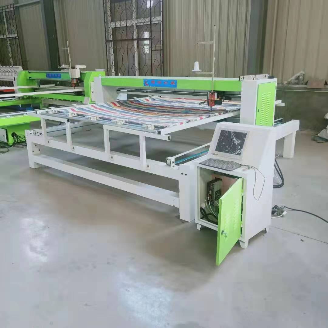 全自动新型单针电脑绗缝机出口品质全移动电脑绗缝机 缝被机 批发
