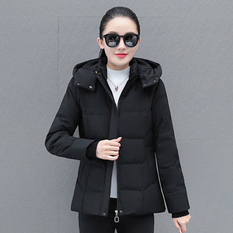 Down Jacket Women's Short Thick Warm Jacket