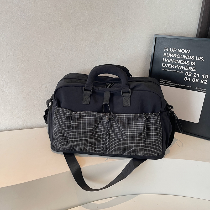 Nueva bolsa de gimnasio para hombres alta capacidad de separación seca y húmeda bolsa de natación de hombro bolso de viaje corto portátil para mujeres