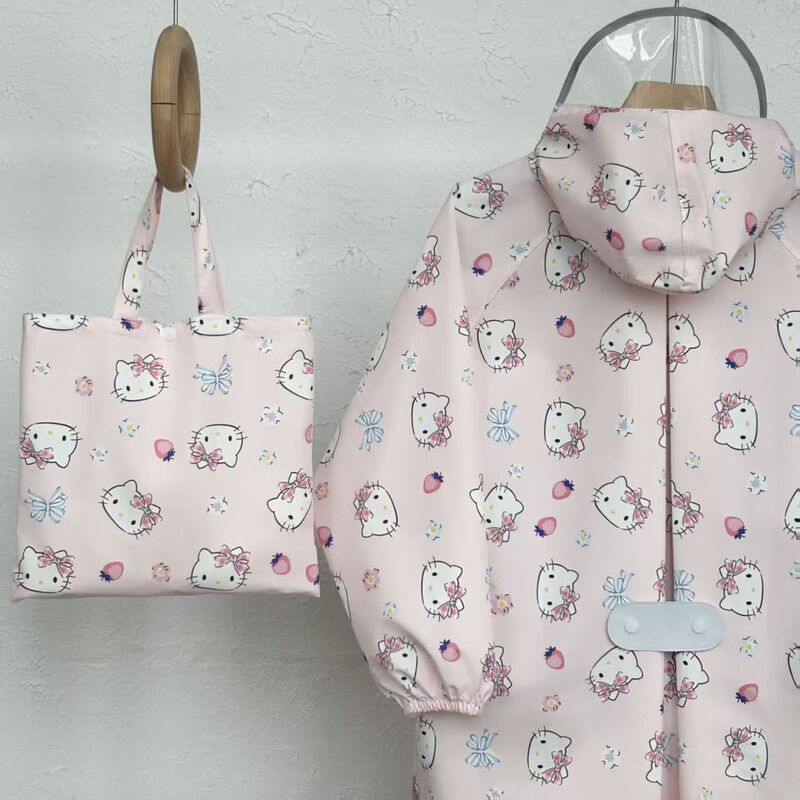 Pink Outdoor Hiking Japanese-Style Raincoat for Girls, Boys, Adults, Windproof, Lightweight, Quick-Drying, with Backpack Space Pink Outdoor Hiking Japanese-Style Raincoat for Girls, Boys, Adults, Windproof, Lightweight, Quick-Drying, with Backpack Space