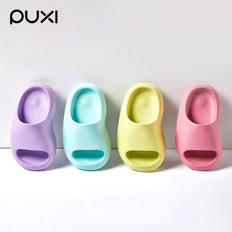 Pu Xi small pea slippers baby bath bath non-slip boys and girls soft bottom home soft bottom indoor slippers