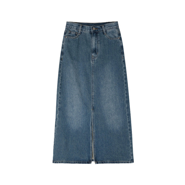 Summer denim skirt
