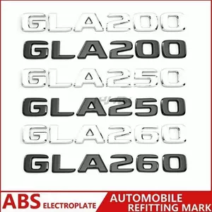 Mercedes-Benz GLA180, GLA200, GLA260 AMG arxa emblemi, avtomobil loqosu, yazılar