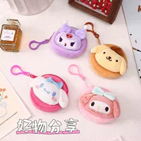 Трансграничные карманные кошельки милые Sanrio плюшевые мини-литературные премиум-чувские сумки подвески для переноски сумки для наушников