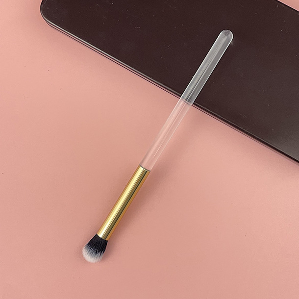 7.0透明金管黑白毛眼窝刷