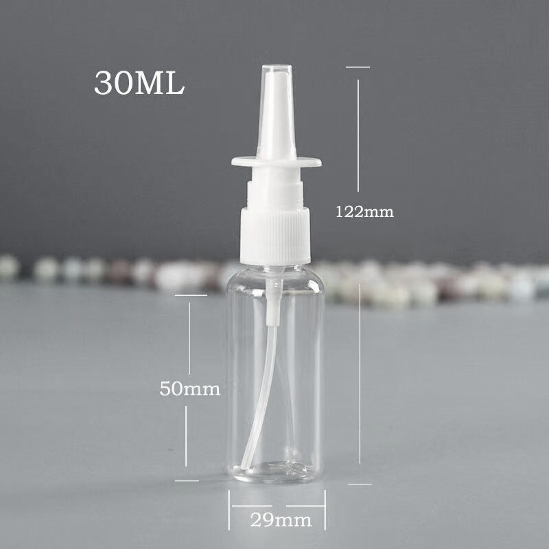 卸売10ml20/30ml直噴プラスチックボトル、遮光細霧液体スプレーボトル、詰め替えボトル、鼻スプレーボトル|undefined
