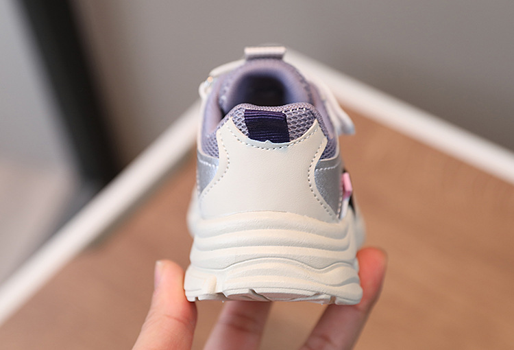 Ventilerande mesh sneaker för flickor för vår och höst sport_voghion.com