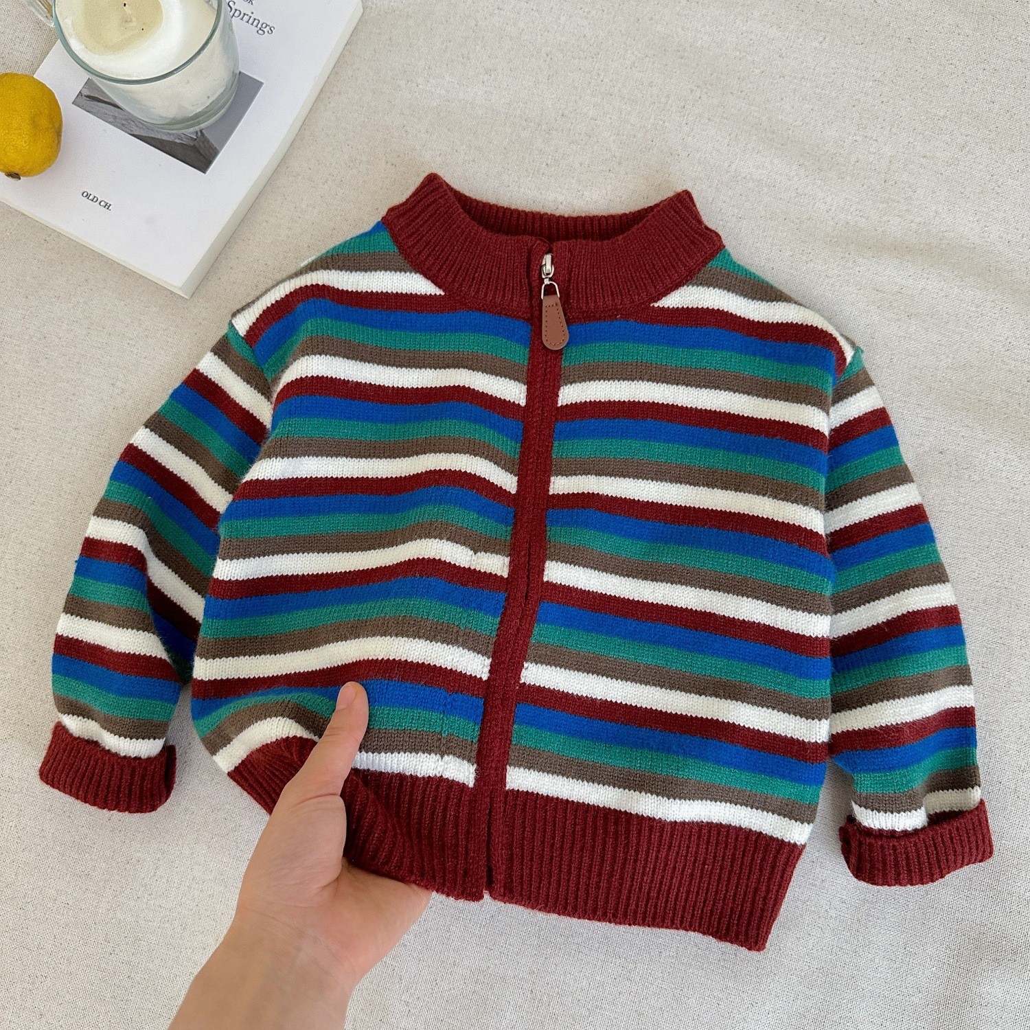 children's knitted demi-season sweater