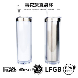 20oz���ADIY�W��ѩ��ֱ��304Globe Skinny Tumbler���ر������A