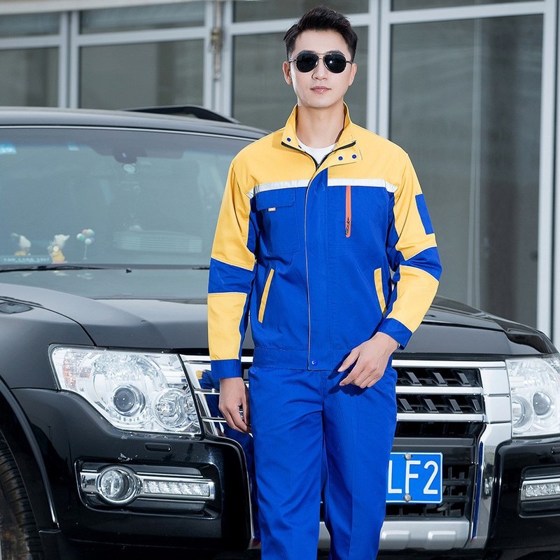工作服套装秋冬长袖劳保服加厚耐磨工厂车间电工汽修服工地电焊|undefined