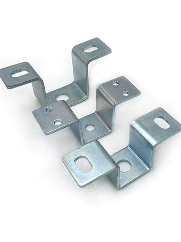 Acero inoxidable galvanizado en palabras fijación de suspensión montar hebilla tornillo tubo de suspensión de techo tipo abrazadera de tubo de suspensión de código cuadrado image 1