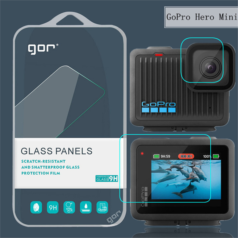 Gor Is Suitable for Goprohero Mini Tempered Glass Film Goprohero Sports Camera Screen Protection Film