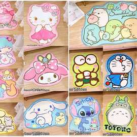 可爱少女心造型地垫家用卡通地垫脚地毯加厚短毛绒吸水防滑脚踏垫