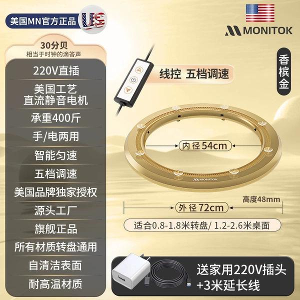 Gold [Only wired control] Plug-in only + 3 meters cable