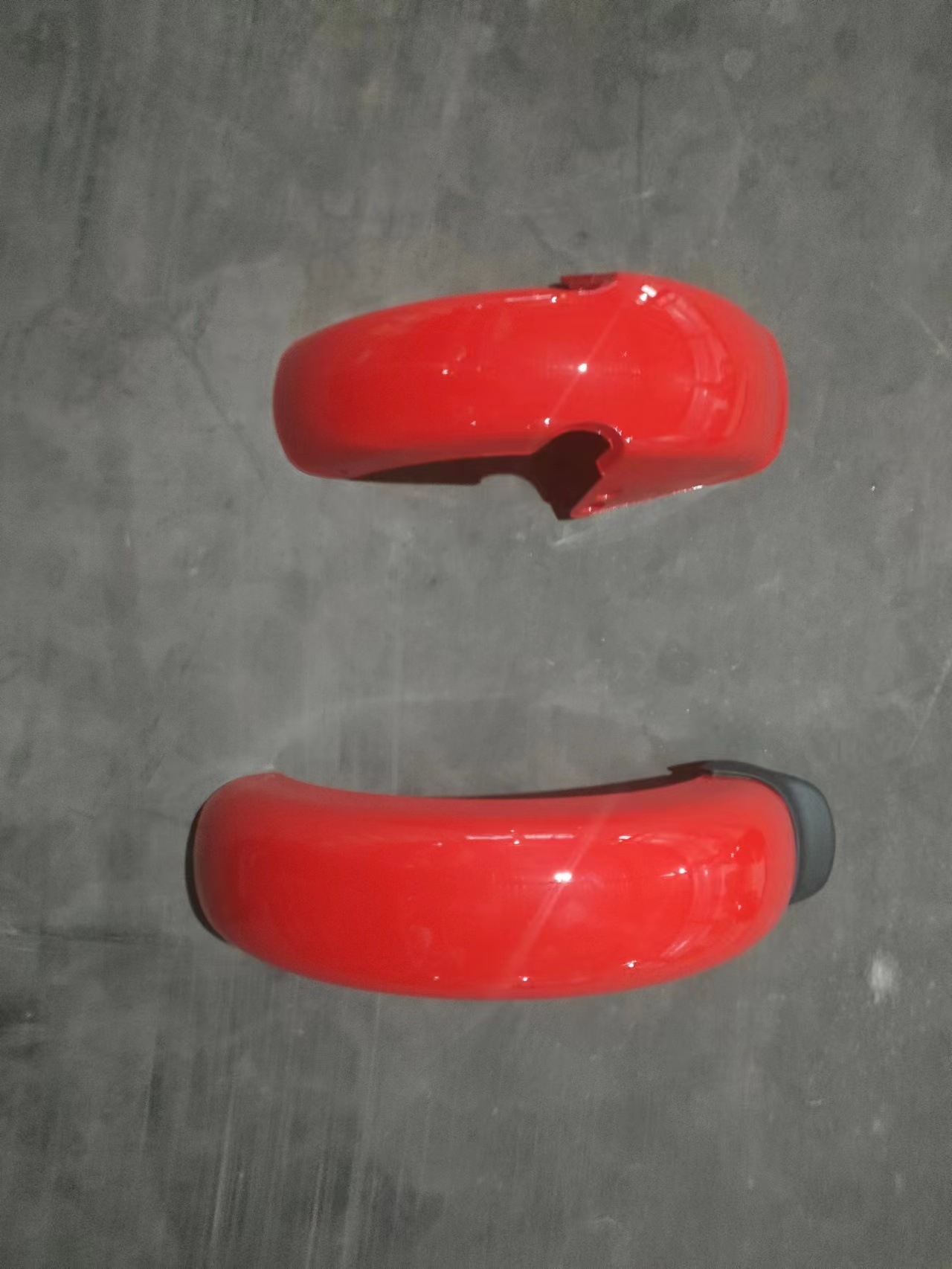 Electric Vehicle Accessories for 300-10 Tire ShangQQ Red Mudguard