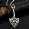 Scandinavian amulet, pendant, men's necklace, jewelry, Aliexpress, wholesale