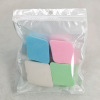 Sponge, cleansing milk, box, foundation, makeup remover suitable for photo sessions, 4 pieces, increased thickness