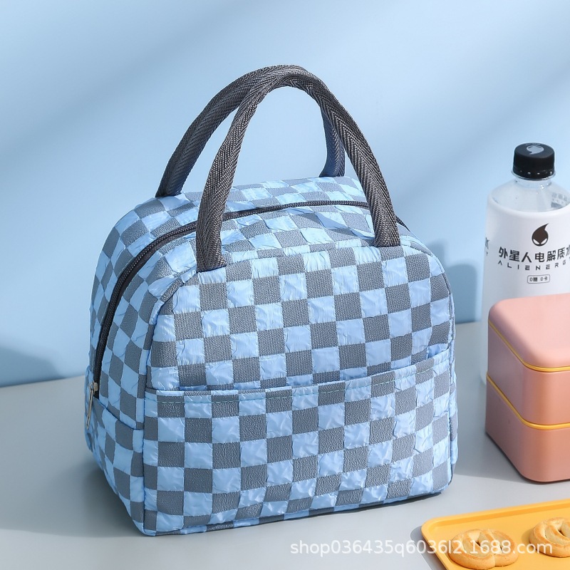 Bolsa de almuerzo de papel de aluminio con aislamiento de dibujos animados bolsa de almuerzo Linda bolsa de almuerzo caja de almuerzo bolsa de almacenamiento bolsa de almuerzo Portátil Bolsa de Almuerzo