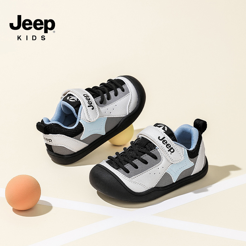 Jeep童鞋2025春秋新款儿童运动鞋舒适轻便女童跑步鞋小童宝宝鞋子|undefined