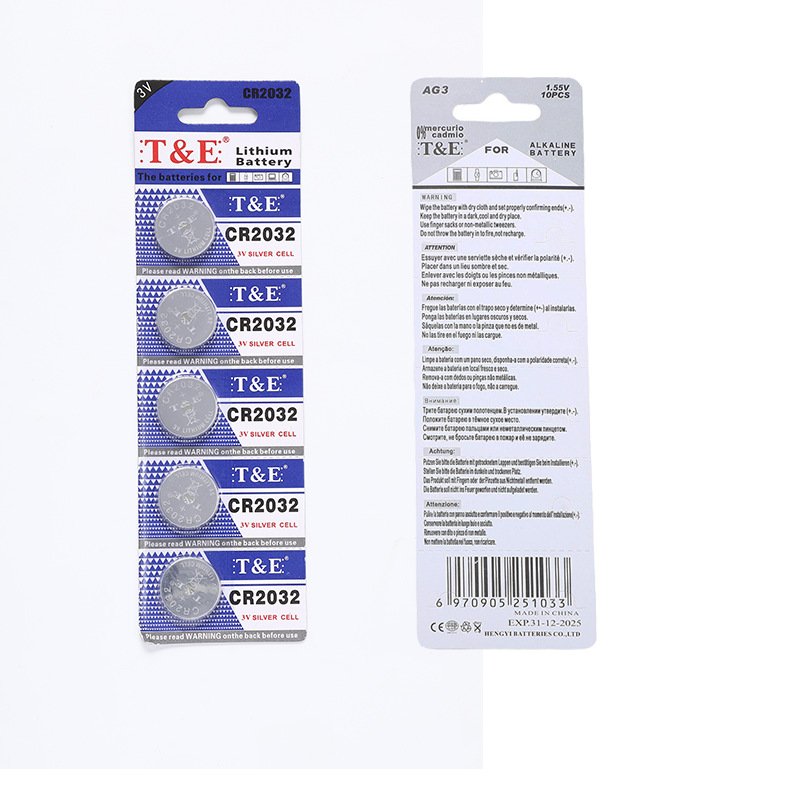 3v button cell CR2016 Battery CR2025 button cell CR2032 CR927 wholesale car key