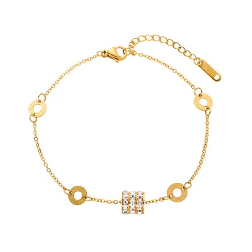 Cross-border Xiao Mauyao bracelet Korean version minimalist titanium steel fashionable women's non-fading jewelry