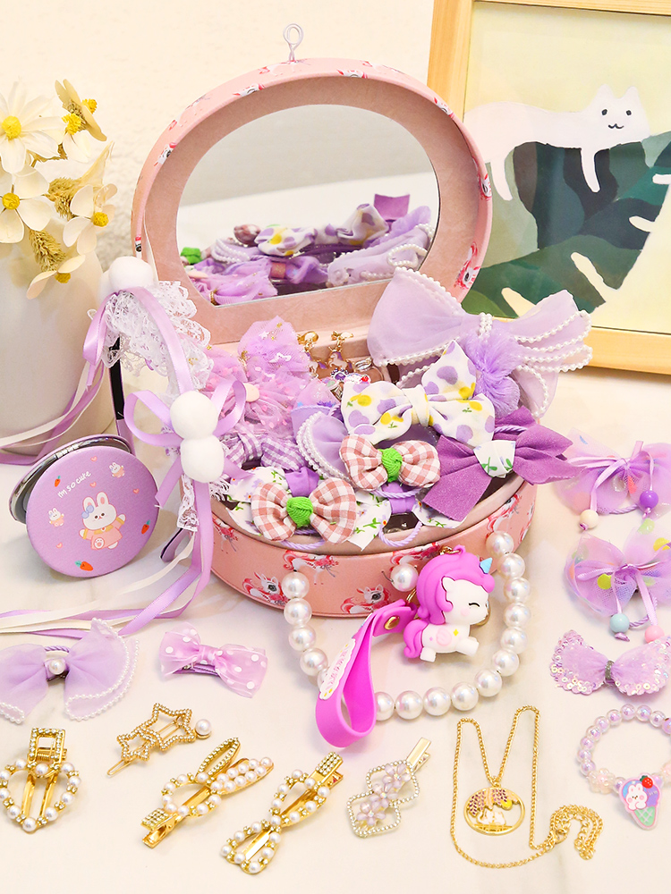 등나무 꽃 아래 헤어 액세서리 선물 상자 [디럭스 에디션]