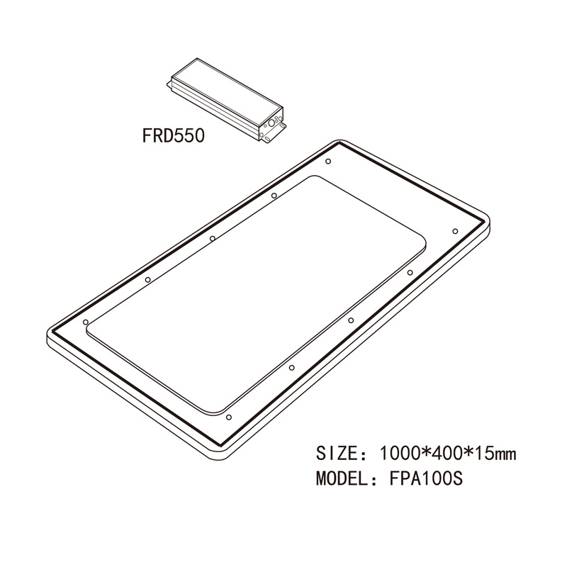FRD550固定式牛猪羊远距离耳标识别HDX,FDX-B畜牧管理称重识别