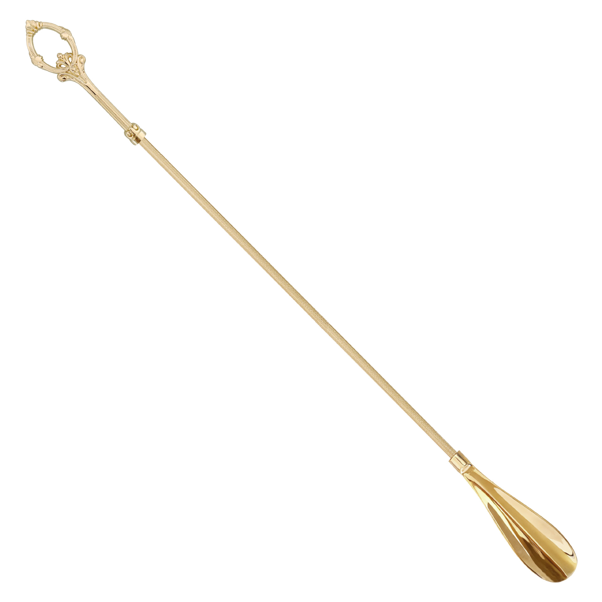Precio de fábrica clásico europeo nuevo Lucky Magic stick zapato cuerno creativo latón alargado zapato extractor bomba