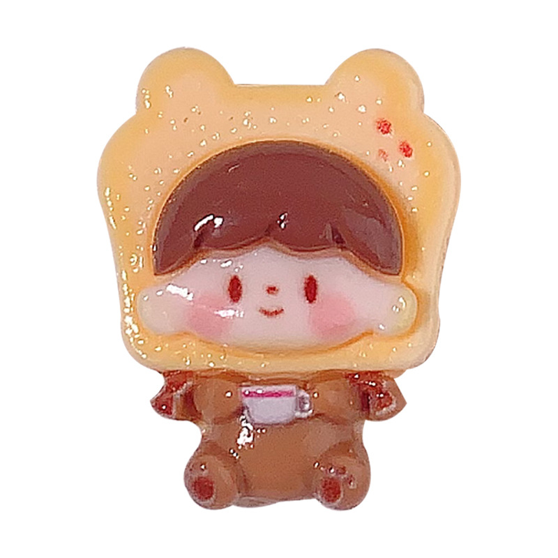 Nuevo sombrero para chicas DIY accesorios de resina accesorios para el cabello pinzas de cabello caja de teléfono celular llaveros botones de zapatos accesorios hechos a mano material